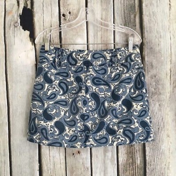 GAP Paisley Denim Sadie Skirt - Picture 2 of 5